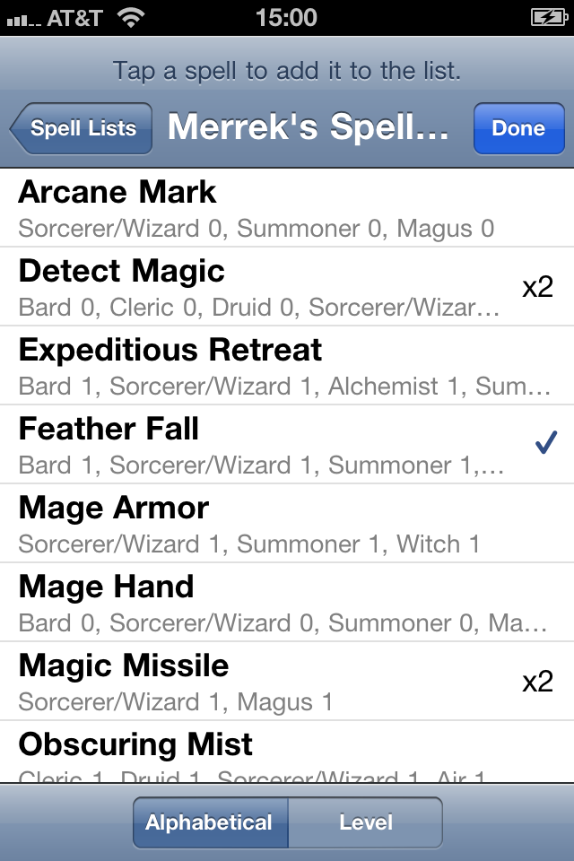 iPhone Screenshot 1